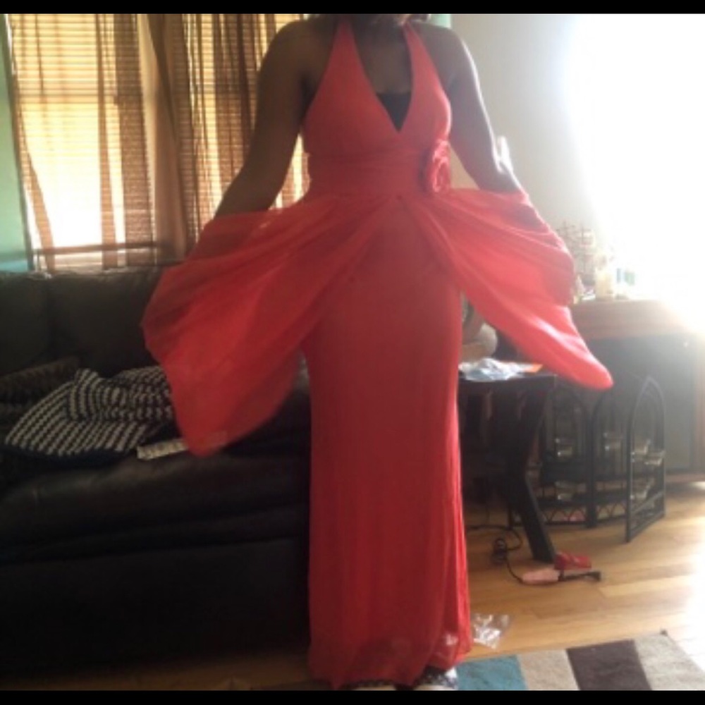 Coral Dress